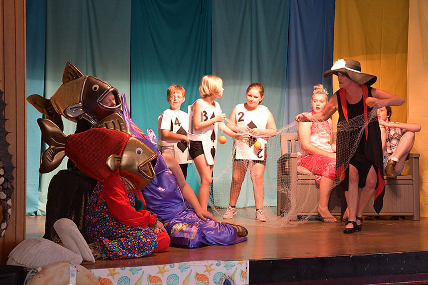 Pantomime on its way to Bruthen